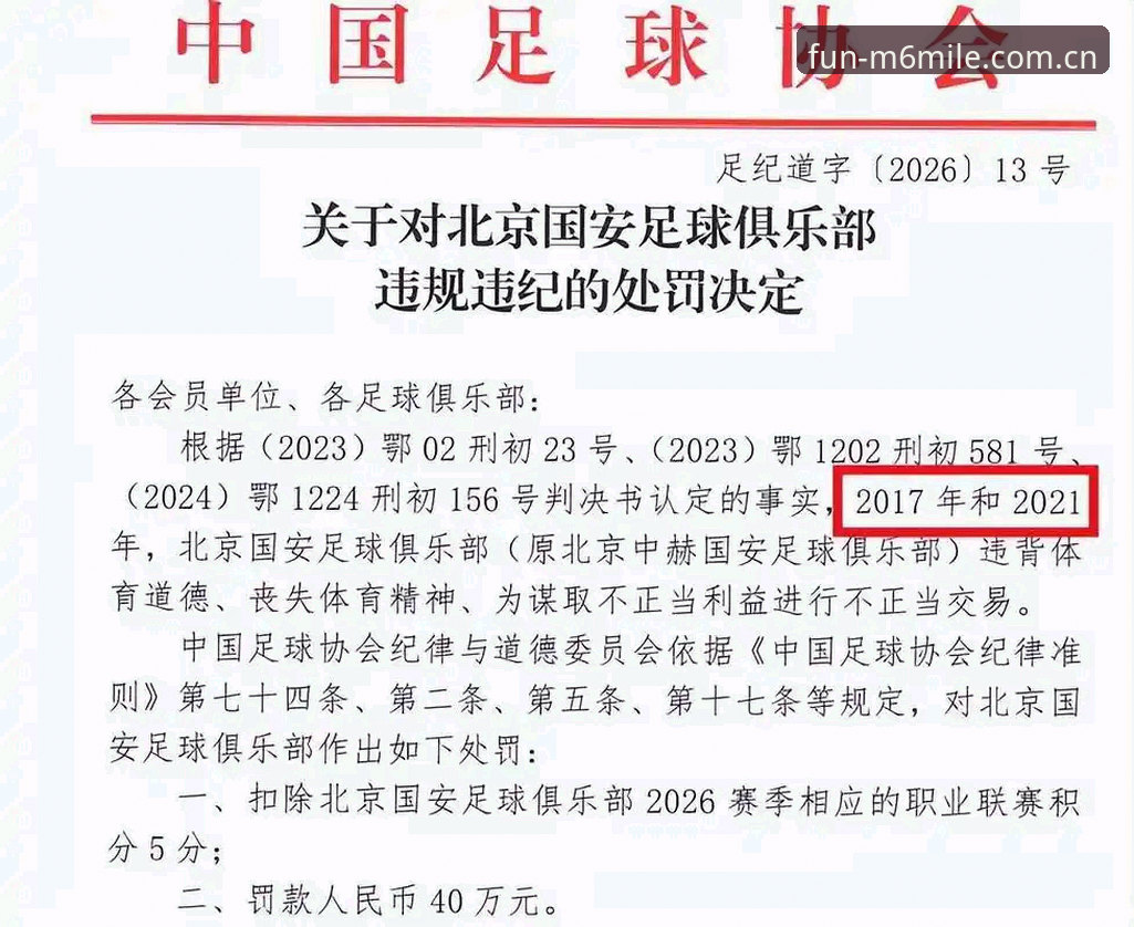 M6米乐注册 中国足协第三批禁足名单深度分析:65人受罚背后的足球生态重构